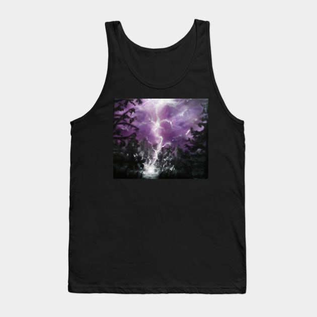 Lightning Strikes 2 Tank Top by YaebaArts